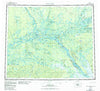 Fort Yukon Alaska Historical topographic map, 1:250000 scale, 1 X 3 Degree, Year 1956