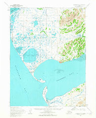 Goodnews A-8 Alaska Historical topographic map, 1:63360 scale, 15 X 15 Minute, Year 1954