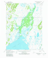 Goodnews Bay A-4 Alaska Historical topographic map, 1:63360 scale, 15 X 15 Minute, Year 1954