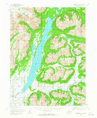 Goodnews C-2 Alaska Historical topographic map, 1:63360 scale, 15 X 15 Minute, Year 1954