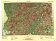 Goodnews Alaska Historical topographic map, 1:250000 scale, 1 X 3 Degree, Year 1951