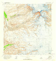 Gulkana A-1 Alaska Historical topographic map, 1:63360 scale, 15 X 15 Minute, Year 1959