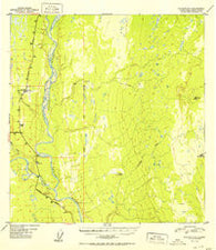Gulkana A-3 Alaska Historical topographic map, 1:63360 scale, 15 X 15 Minute, Year 1952