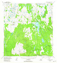 Gulkana A-6 Alaska Historical topographic map, 1:63360 scale, 15 X 15 Minute, Year 1949