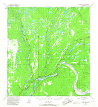 Gulkana B-3 Alaska Historical topographic map, 1:63360 scale, 15 X 15 Minute, Year 1950
