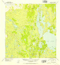 Gulkana B-6 Alaska Historical topographic map, 1:63360 scale, 15 X 15 Minute, Year 1952