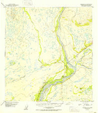 Gulkana C-2 Alaska Historical topographic map, 1:63360 scale, 15 X 15 Minute, Year 1952