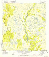 Gulkana C-3 Alaska Historical topographic map, 1:63360 scale, 15 X 15 Minute, Year 1952