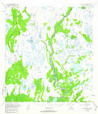 Gulkana C-3 Alaska Historical topographic map, 1:63360 scale, 15 X 15 Minute, Year 1950