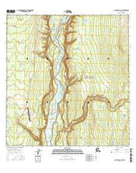 Gulkana A-3 NW Alaska Current topographic map, 1:25000 scale, 7.5 X 7.5 Minute, Year 2016