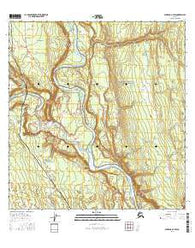 Gulkana A-3 SW Alaska Current topographic map, 1:25000 scale, 7.5 X 7.5 Minute, Year 2016