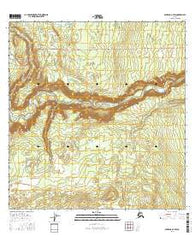 Gulkana A-4 SW Alaska Current topographic map, 1:25000 scale, 7.5 X 7.5 Minute, Year 2016