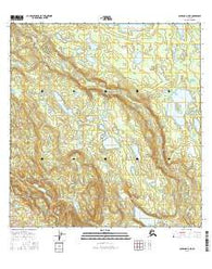 Gulkana A-5 NE Alaska Current topographic map, 1:25000 scale, 7.5 X 7.5 Minute, Year 2016
