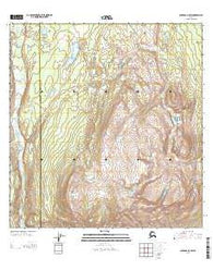 Gulkana A-6 SW Alaska Current topographic map, 1:25000 scale, 7.5 X 7.5 Minute, Year 2013