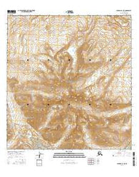 Gulkana B-1 NE Alaska Current topographic map, 1:25000 scale, 7.5 X 7.5 Minute, Year 2016