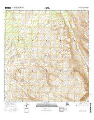 Gulkana B-1 NW Alaska Current topographic map, 1:25000 scale, 7.5 X 7.5 Minute, Year 2016