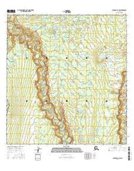 Gulkana B-3 NW Alaska Current topographic map, 1:25000 scale, 7.5 X 7.5 Minute, Year 2016