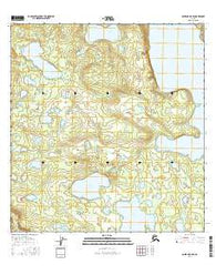 Gulkana B-5 SE Alaska Current topographic map, 1:25000 scale, 7.5 X 7.5 Minute, Year 2016