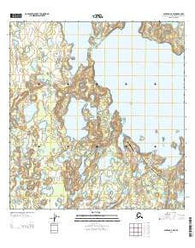 Gulkana B-6 SE Alaska Current topographic map, 1:25000 scale, 7.5 X 7.5 Minute, Year 2013