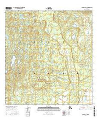 Gulkana C-2 NW Alaska Current topographic map, 1:25000 scale, 7.5 X 7.5 Minute, Year 2016