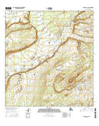 Gulkana C-2 SE Alaska Current topographic map, 1:25000 scale, 7.5 X 7.5 Minute, Year 2016