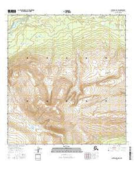 Gulkana D-6 SW Alaska Current topographic map, 1:25000 scale, 7.5 X 7.5 Minute, Year 2016