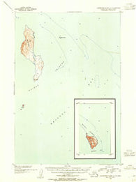 Hagemeister Island C-1 Alaska Historical topographic map, 1:63360 scale, 15 X 15 Minute, Year 1952