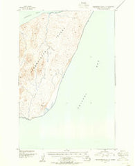 Hagemeister Island C-3 Alaska Historical topographic map, 1:63360 scale, 15 X 15 Minute, Year 1952