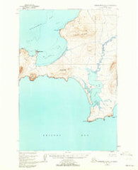 Hagemeister Island C-6 Alaska Historical topographic map, 1:63360 scale, 15 X 15 Minute, Year 1948