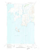 Hagemeister Island D-1 Alaska Historical topographic map, 1:63360 scale, 15 X 15 Minute, Year 1950