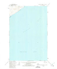 Hagemeister Island D-2 Alaska Historical topographic map, 1:63360 scale, 15 X 15 Minute, Year 1947