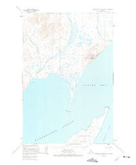 Hagemeister Island D-3 Alaska Historical topographic map, 1:63360 scale, 15 X 15 Minute, Year 1948