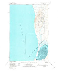 Hagemeister Island D-5 Alaska Historical topographic map, 1:63360 scale, 15 X 15 Minute, Year 1950