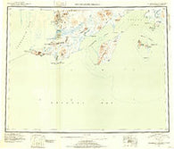 Hagemeister Island Alaska Historical topographic map, 1:250000 scale, 1 X 2 Degree, Year 1951