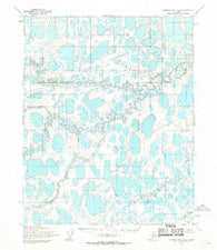 Harrison Bay A-5 Alaska Historical topographic map, 1:63360 scale, 15 X 15 Minute, Year 1955