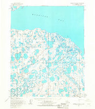 Harrison Bay B-3 Alaska Historical topographic map, 1:63360 scale, 15 X 15 Minute, Year 1955