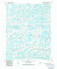 Harrison Bay B-5 Alaska Historical topographic map, 1:63360 scale, 15 X 15 Minute, Year 1955