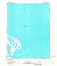 Harrison Bay D-4 Alaska Historical topographic map, 1:63360 scale, 15 X 15 Minute, Year 1955
