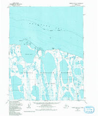Harrison Bay D-5 Alaska Historical topographic map, 1:63360 scale, 15 X 15 Minute, Year 1955