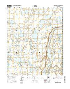 Harrison Bay A-3 SW Alaska Current topographic map, 1:25000 scale, 7.5 X 7.5 Minute, Year 2016
