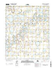 Harrison Bay A-4 NE Alaska Current topographic map, 1:25000 scale, 7.5 X 7.5 Minute, Year 2013