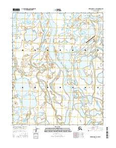 Harrison Bay B-2 SW Alaska Current topographic map, 1:25000 scale, 7.5 X 7.5 Minute, Year 2016