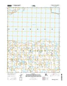 Harrison Bay B-3 NW Alaska Current topographic map, 1:25000 scale, 7.5 X 7.5 Minute, Year 2016
