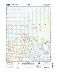 Harrison Bay C-4 SE Alaska Current topographic map, 1:25000 scale, 7.5 X 7.5 Minute, Year 2016