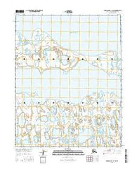 Harrison Bay C-4 SW Alaska Current topographic map, 1:25000 scale, 7.5 X 7.5 Minute, Year 2016