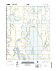 Harrison Bay C-5 NW Alaska Current topographic map, 1:25000 scale, 7.5 X 7.5 Minute, Year 2013