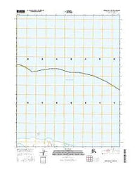 Harrison Bay D-5 NE Alaska Current topographic map, 1:25000 scale, 7.5 X 7.5 Minute, Year 2016