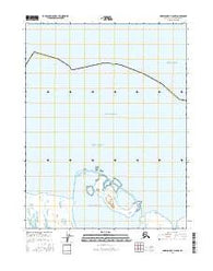Harrison Bay D-5 NW Alaska Current topographic map, 1:25000 scale, 7.5 X 7.5 Minute, Year 2016