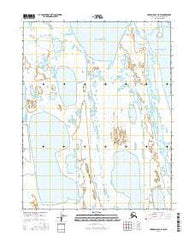 Harrison Bay D-5 SW Alaska Current topographic map, 1:25000 scale, 7.5 X 7.5 Minute, Year 2016