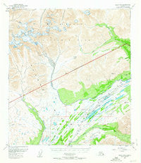 Healy B-5 Alaska Historical topographic map, 1:63360 scale, 15 X 15 Minute, Year 1956